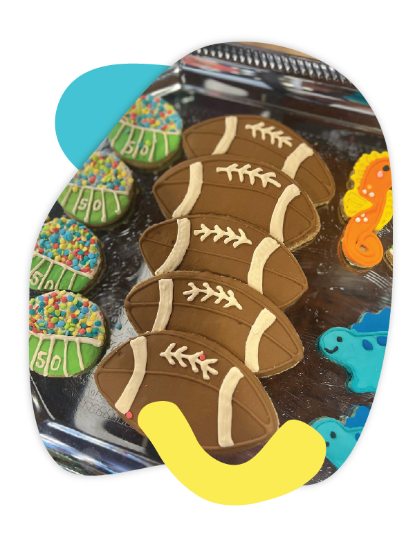 fresh baked dog treats